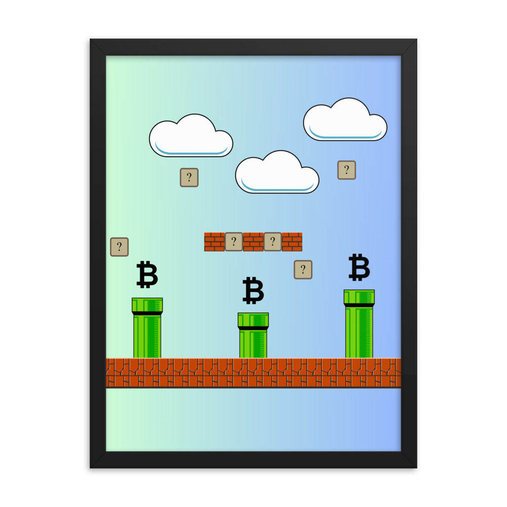 Mario Framed Poster